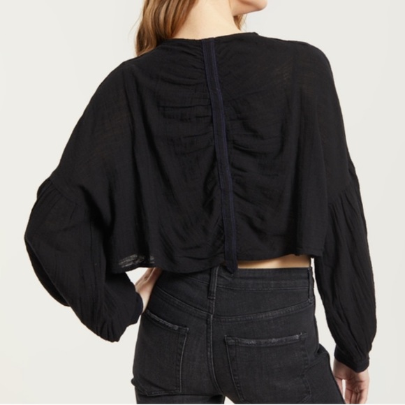 Free People 🌈 Day Dreaming Peasant Blouse - Picture 5 of 8